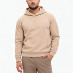 RK Blank Hoodie Brown Regular Fit - voorkant