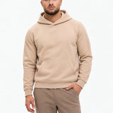 RK Blank Hoodie Brown Regular Fit - voorkant