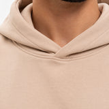 RK Blank Hoodie Brown Regular Fit - detail