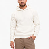RK Blank Hoodie Creme Regular Fit - voorkant