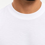 RK Blank Tee White Slimfit - detail