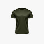 Shiny Essential Shirt Midnight Olive