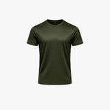 Shiny Essential Shirt Midnight Olive