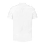 Mao Shirt Weiß Short