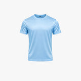 shiny essential shirt sky blue