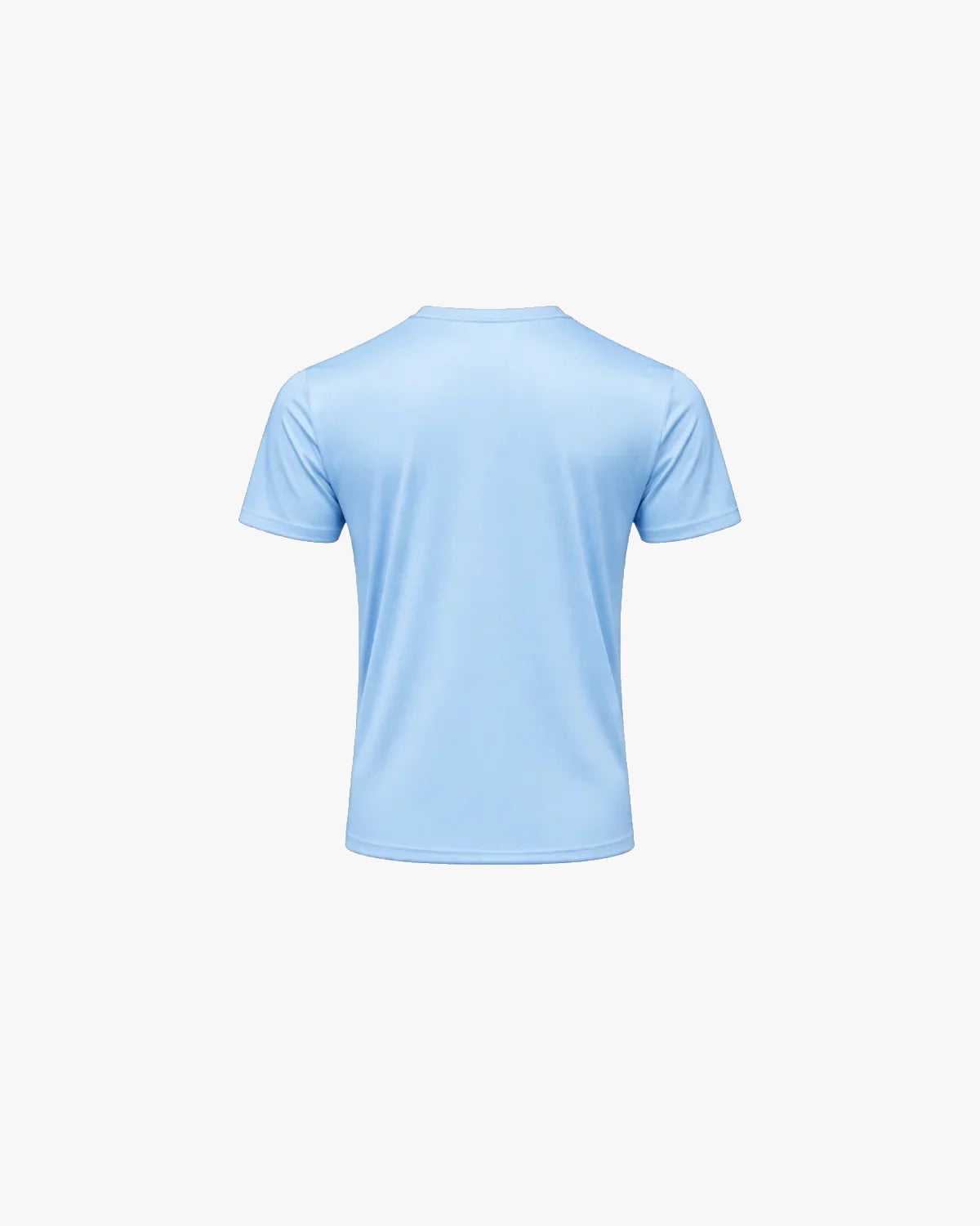 shiny essential shirt sky blue