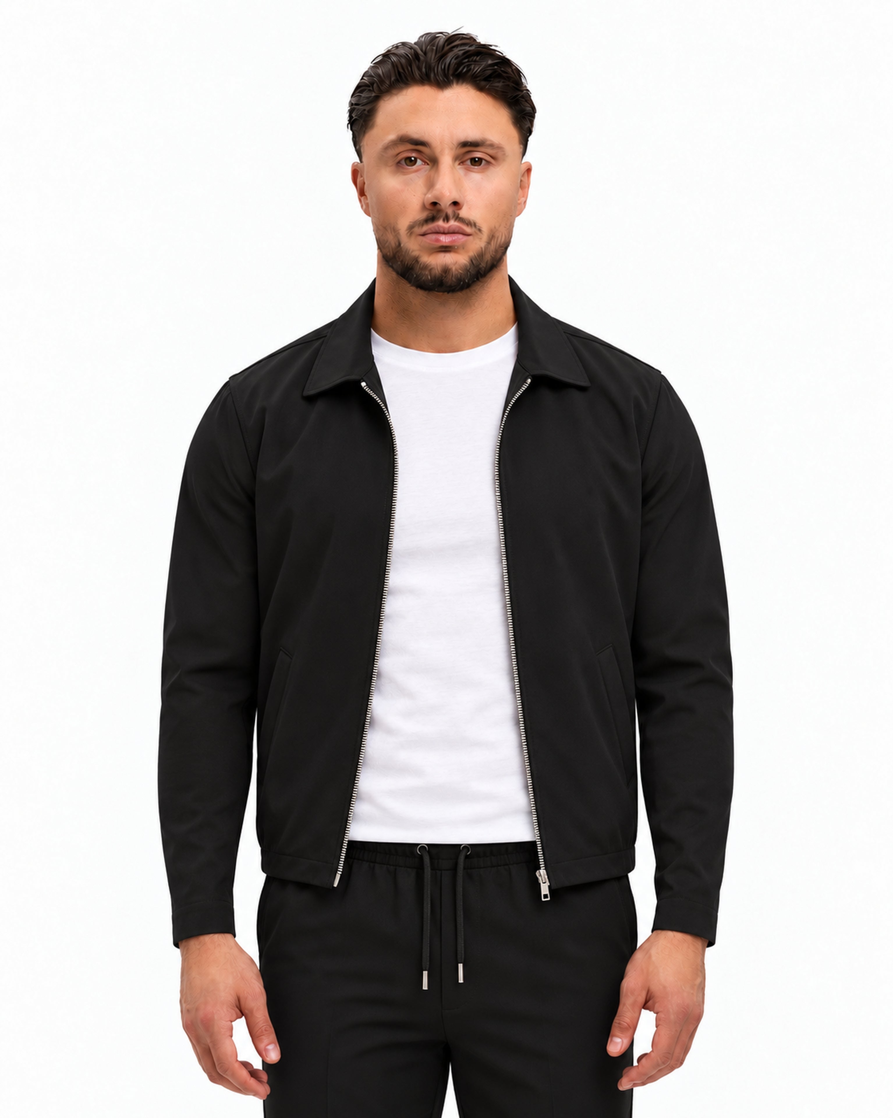 Tech Suit Black - studio voorkant