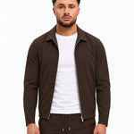 TECH SUIT BROWN - studio voorkant