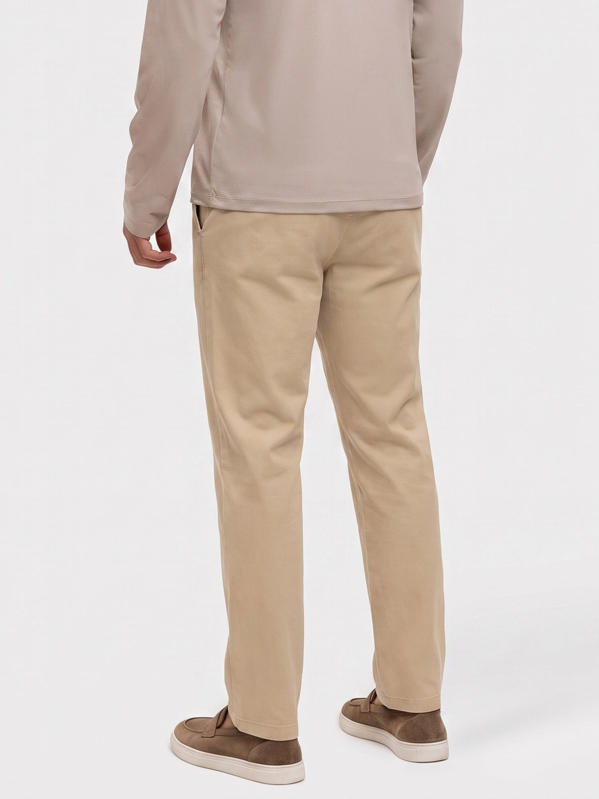 Valermo Pants Beige - achter