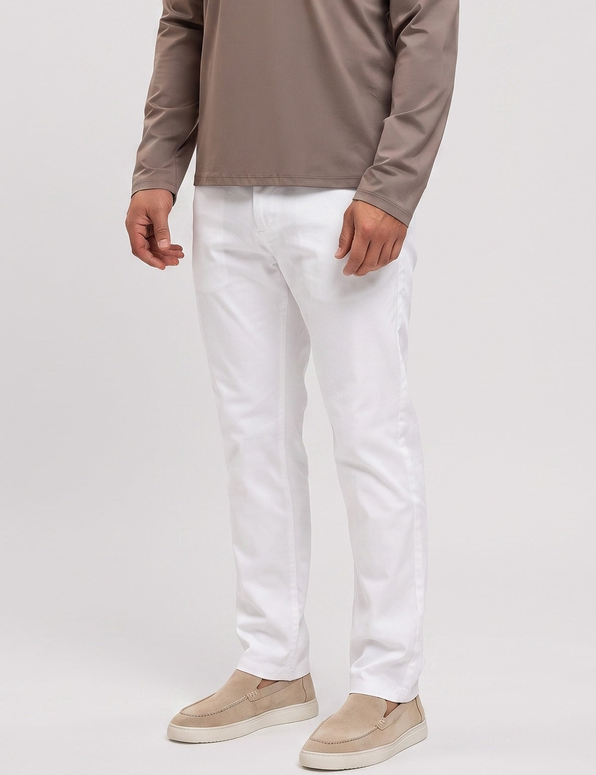 Essentials Smarts Pants White - zij