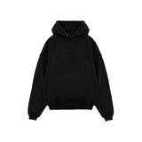 RK Blank Hoodie Schwarz Slim Fit