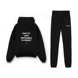 UNFORGETTABLE TRACKSUIT ZWART