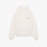 ZIPPER HOODIE TRACKSUIT CREME