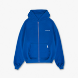 ZIPPER HOODIE TRACKSUIT BLUE